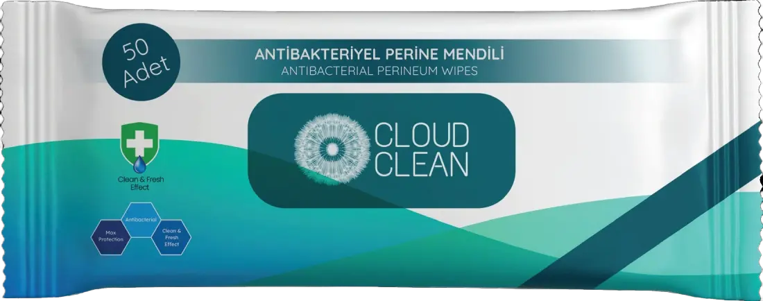 Cloud Clean Antibakteriyel Perine Mendili